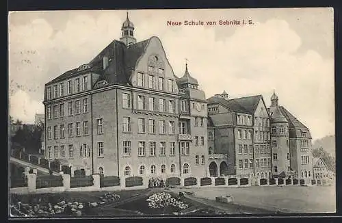 AK Sebnitz i. S., Partie an der neuen Schule