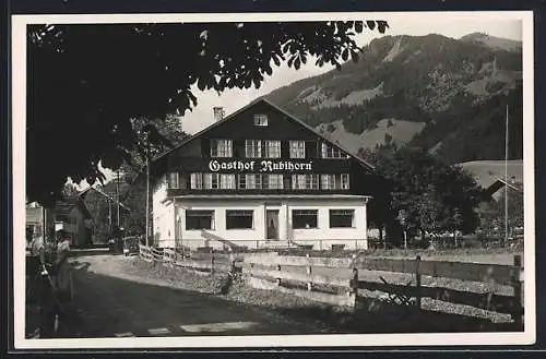 AK Rubi /Oberstdorf, Der Gasthof Rubihorn