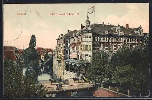 AK Erfurt, Hotel Europäischer Gerichtshof