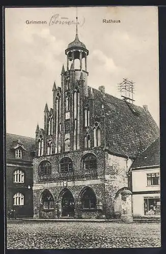 AK Grimmen, Partie am Rathaus