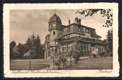 AK Kirchheimbolanden, Blick zum Kurhaus