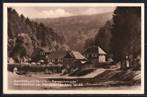 AK Holzbachtal, Gasthof und Pension Bergschmiede