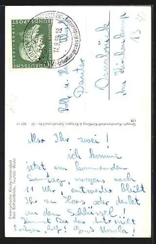 AK Bad Rothenfelde /Teutob. Wald, Evangelische Kinderheilanstalt, Mehrfachansicht