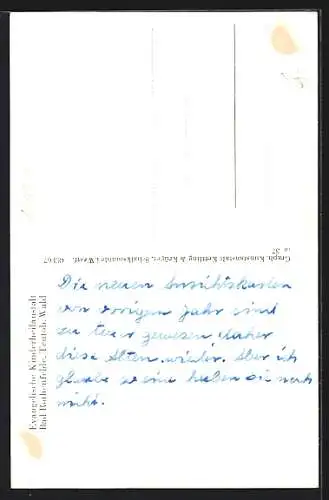 AK Bad Rothenfelde /Teutob. Wald, Evangelische Kinderheilanstalt, Mehrfachansicht