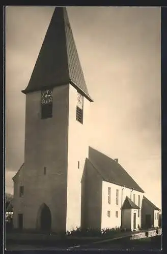 Foto-AK Bad Rothenfelde, Evangelische Kirche