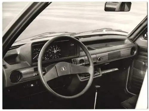 Fotografie Auto Volkswagen VW Derby, Cockpit, Werkfoto