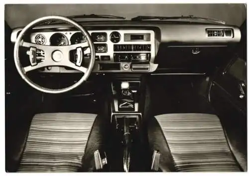 Fotografie Auto Toyota Celica 1600 Coupe GT, Cockpit, Werkfoto