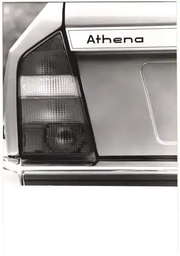 Fotografie Auto Citroen CX Athena, Modell 1980, Heck-Detail, Werkfoto, Grossformat 20 x 29cm