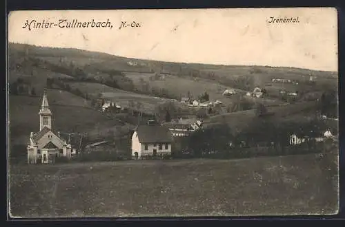 AK Hinter-Tullnerbach, Panorama mit Irenental