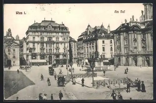 AK Wien, Am Hof, Blick auf den Platz