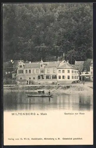 AK Miltenberg / Main, Gasthaus zur Rose