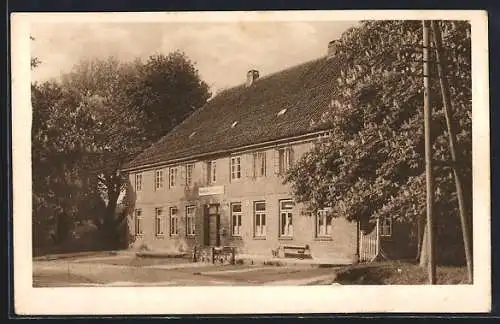 AK Plön, Gasthof zur Fegetasche