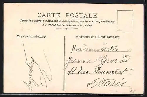 AK Kleeblätter und Vergissmeinnicht mit Neujahrsgruss und Jahreszahl 1906