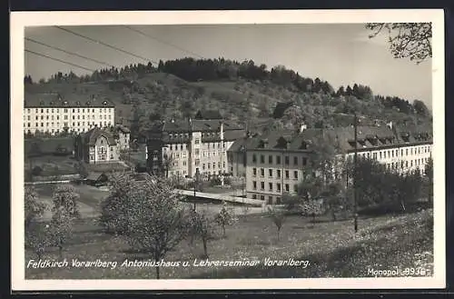 AK Feldkirch /Vorarlberg, Antoniusheus und Lehrerseminar Vorarlberg