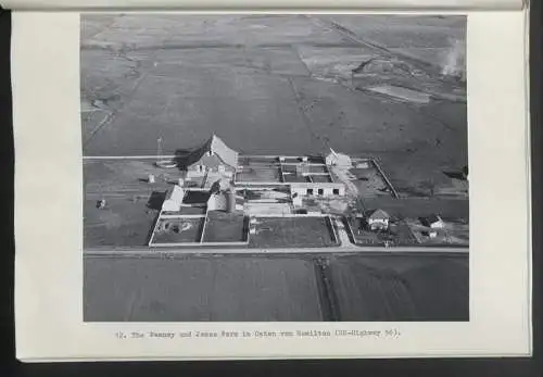 AK Litschau, Blick von oben auf den Stadtplatz