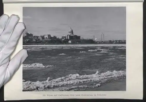 AK Litschau, Blick von oben auf den Stadtplatz