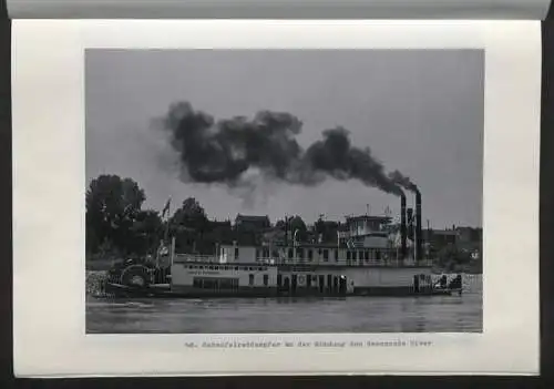 AK Litschau, Blick von oben auf den Stadtplatz