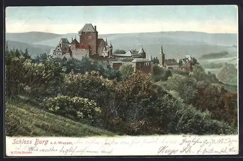 AK Solingen-Burg, Schloss Burg