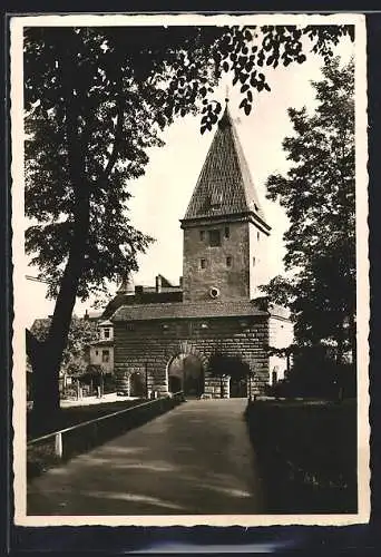 AK Amberg, Blick zum Vils-Tor