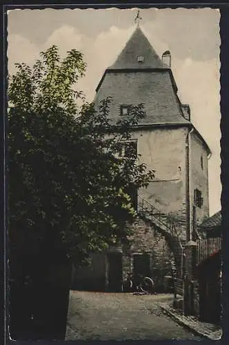 AK Simmern im Hunsrück, am Schinderhannes-Turm