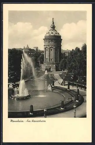 AK Mannheim, Am Wasserturm