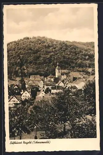 AK Nagold /Schwarzwald, Teilansicht vom Luftkurort