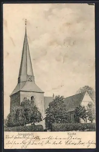 AK Jevenstedt, Ansicht der Kirche