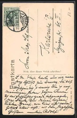 AK Köln a. Rh., Ansicht der Severinskirche