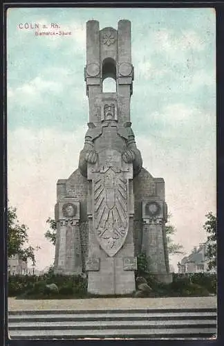 AK Köln-Marienburg, Bismarck-Säule