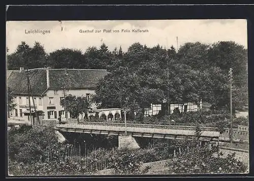 AK Leichlingen, Gasthof zur Post von Felix Kufferath