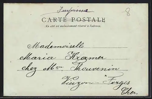 AK Hennebont, Le Port et le viaduc en arrière-plan