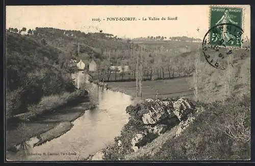 AK Pont-Scorff, La Vallée du Scorff et ses paysages pittoresques