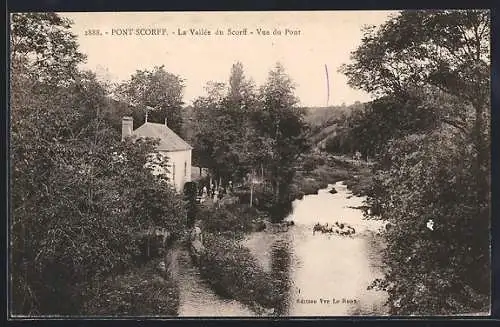 AK Pont-Scorff, La Vallée du Scorff, Vue du Pont