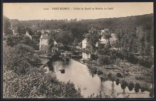 AK Pont-Scorff, Vallée du Scorff au Moulin du Leslé