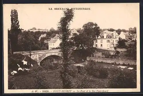 AK Pont-Scorff, Le Pont et le Bas Pont-Scorff