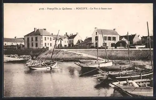 AK Portivy, Le port à basse mer