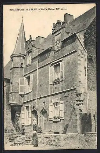 AK Rochefort-en-Terre, Vieille Maison XVe siècle