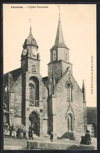 AK Locminé, L`Église Paroissiale