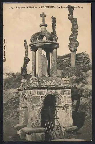 AK Le Guerno, La Fontaine Sainte-Anne