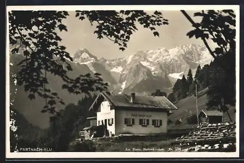 AK Garmisch, Gasthaus Partnach-Alm