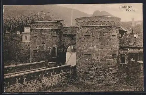 AK Büdingen / Hessen, Untertor