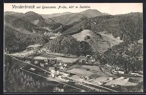 AK Gutenstein /N.-Oe., Vorderbruck mit Gutenstein