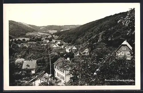 AK Kamegg, Ortsansicht aus der Vogelschau