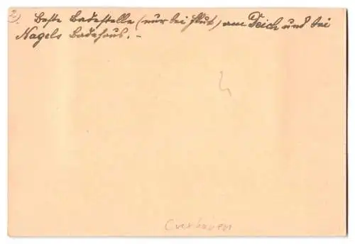 Fotografie unbekannter Fotograf, Ansicht Cuxhaven, Blick entlag des Deich nach dem Leuchtturm, 1865
