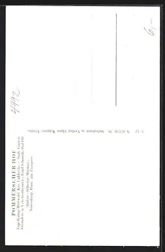 AK Espelkamp-Mittwald /Lübbecke, Gasthaus Pommerscher Hof v. Emil Schmidt, mit Innenansicht