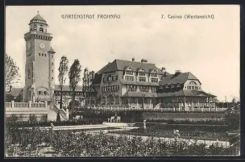 AK Frohnau, Casino Westansicht