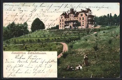 AK Schledehausen / Wissingen, Sanatorium