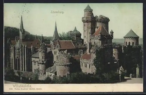 AK Wilhelmshöhe, Die Löwenburg