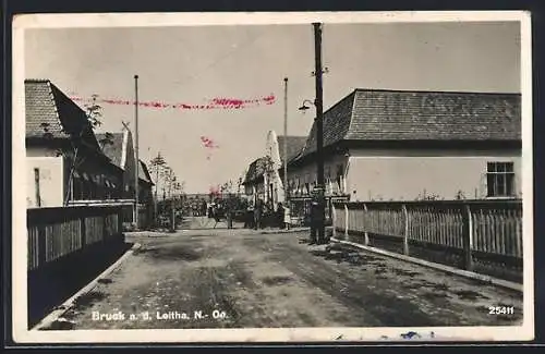 AK Bruck a. d. Leitha, Strassenpartie