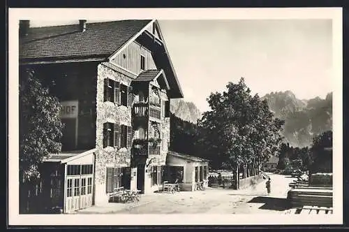 AK Iselsberg, Hotel Defreggerhof gegen die Unholden